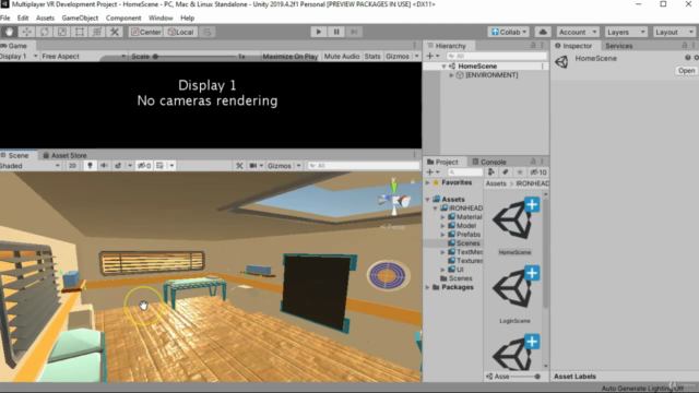 Multiplayer Virtual Reality (VR) Development With Unity – Screenshot 1