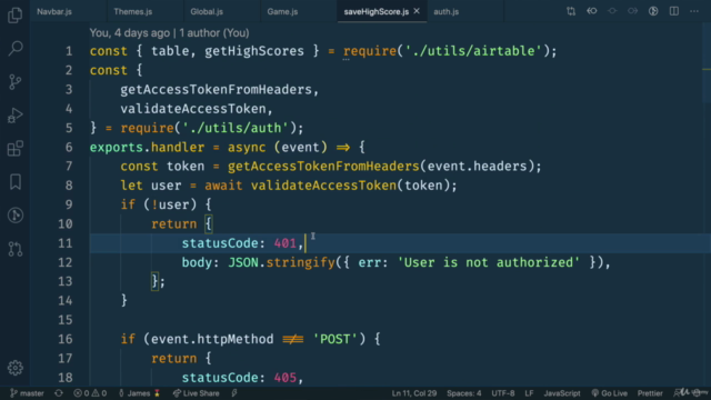 React and Serverless - Fullstack Web Development - Screenshot_03