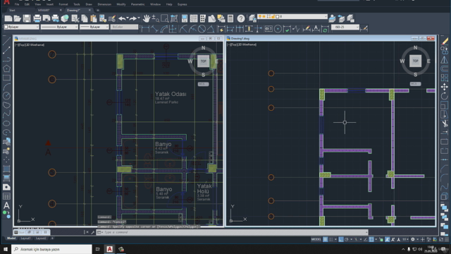 AutoCAD 2D ÇİZİM - İZOMETRİK ÇİZİM - 3D MODELLEME – Screenshot 1