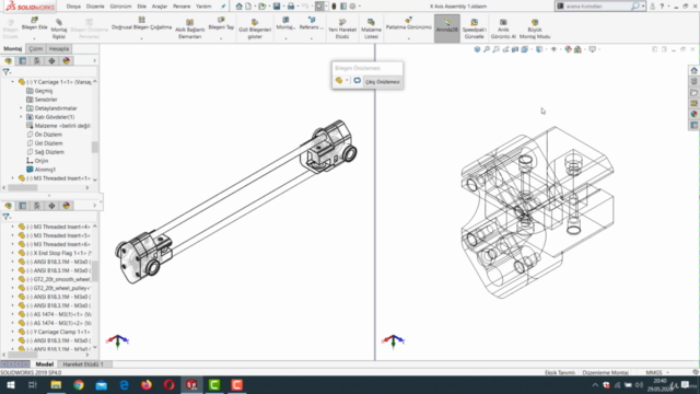 SolidWorks 2019 Montaj Eğitimi – Screenshot 2