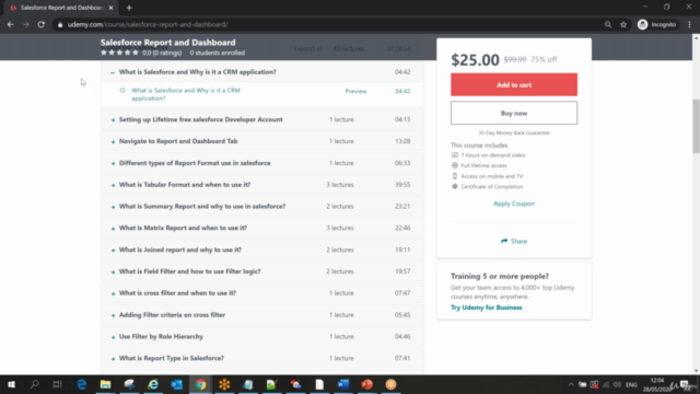 Salesforce Lightning Report and Dashboard - Screenshot_01