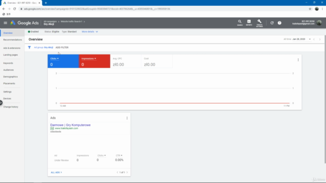 Kurs Google Ads dla zielonych – Screenshot 4
