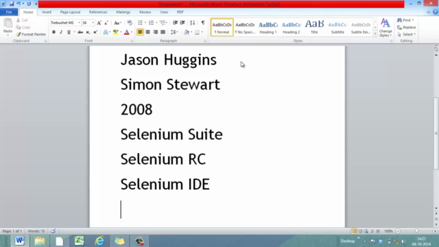 Selenium Starter program – Screenshot 4
