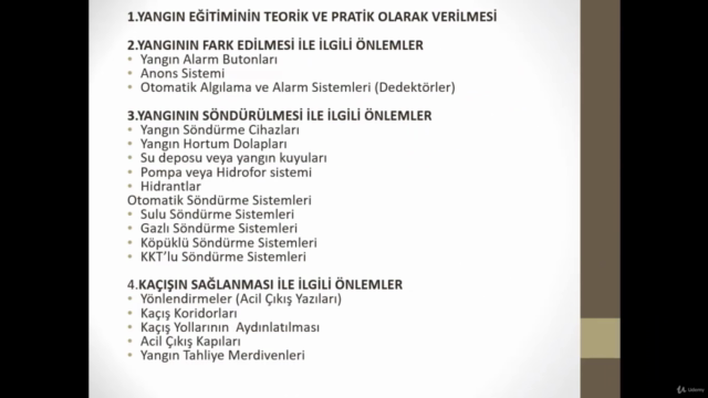 Teorik Yangın Eğitimi – Screenshot 1