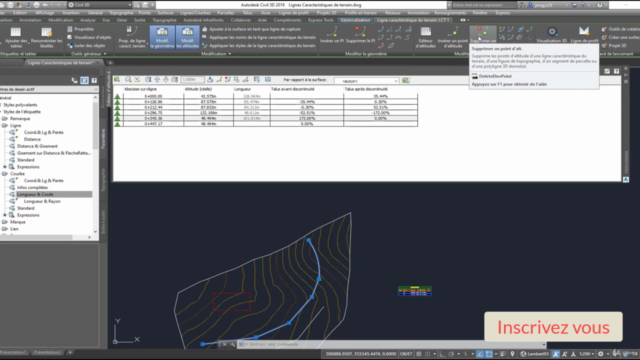 Apprendre AutoCAD Civil 3D – Screenshot 4