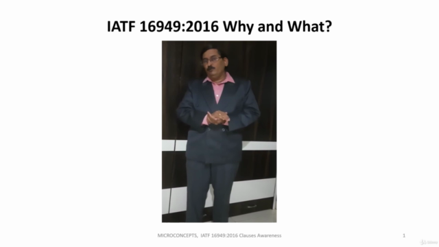 IATF 16949:2016 Clauses Awareness Training – Screenshot 2