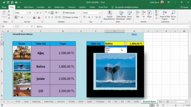 A'dan Z'ye MS Excel ( Makrolar , Vba, Dashboard İlaveli) – Screenshot 1