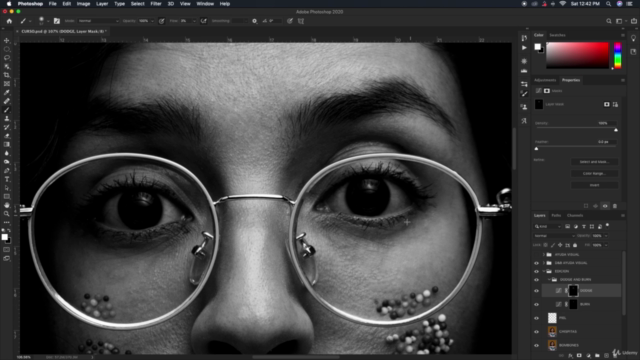 Edición digital de retrato en Photoshop de CERO a PRO – Screenshot 2