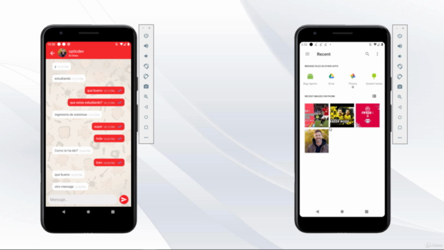 Crea una APP Red Social con Chat estilo WHATSAPP con Android – Screenshot 4