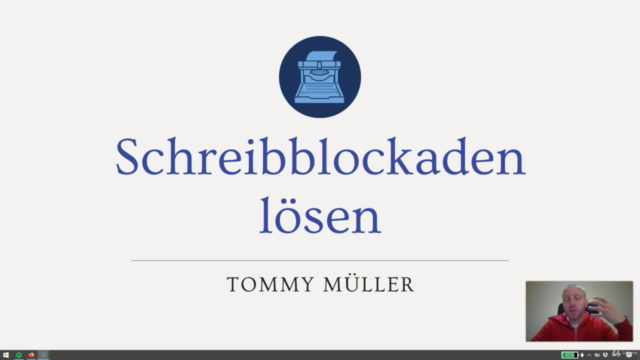 Schreibblockaden lösen - Überwinde die störende Blockade! – Screenshot 1