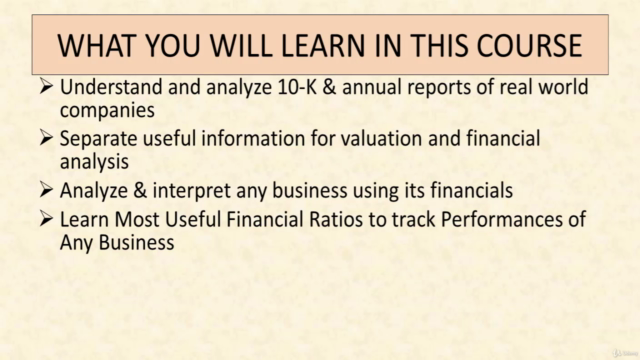 A complete guide to Financial Statement Analysis with excel – Screenshot 3