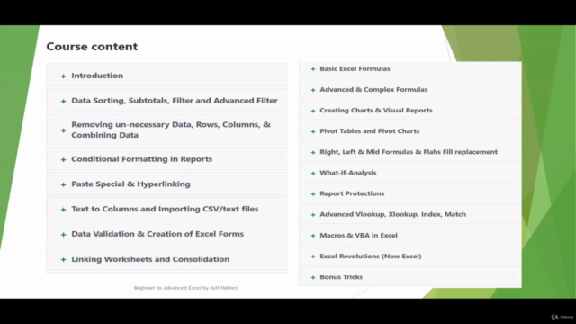 Microsoft Excel Masterclass - Beginner to Advanced Level – Screenshot 4
