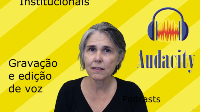 Gravação e edição de voz com Audacity – Screenshot 1