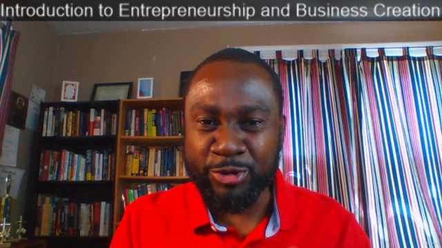 Entrepreneurship and business creation – Screenshot 1