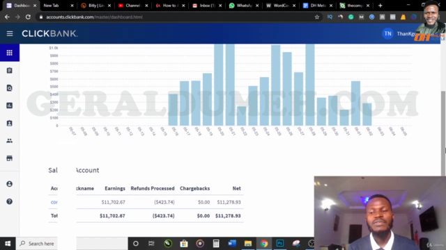 ClickBank Millionaire Affiliate with Free Traffic & No Site – Screenshot 1