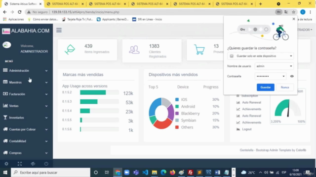 JavaScript + Php + Fuentes de POS gratis. – Screenshot 1