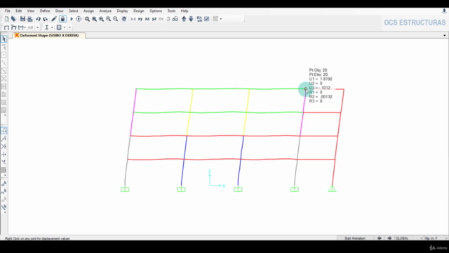 SAP2000: Análisis Sísmico de Edificios I - Métodos Estáticos – Screenshot 1