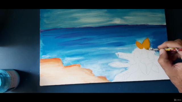 Pintura em tela de paisagens para iniciantes – Screenshot 2