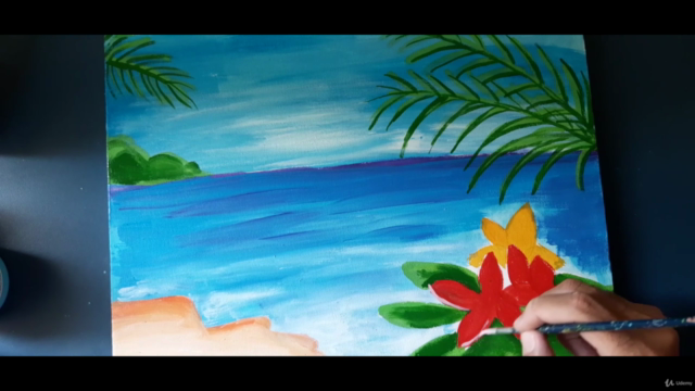 Pintura em tela de paisagens para iniciantes – Screenshot 3