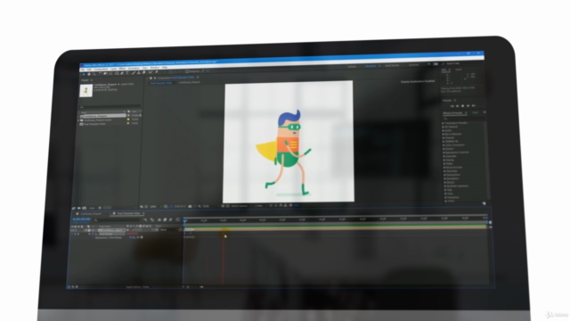 Дизайн и анимация персонажа в Illustrator и After Effects. – Screenshot 3