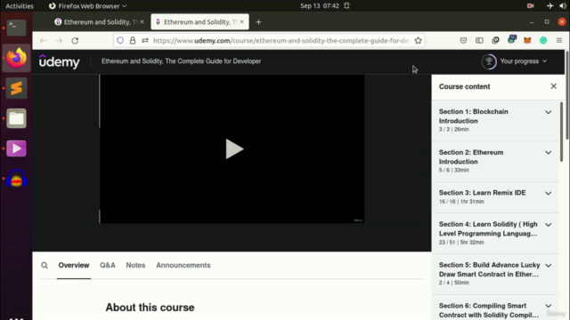 Ethereum and Solidity, The Complete Guide for Developer – Screenshot 4