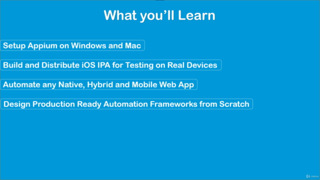 Appium Mobile Automation - Android & iOS + Frameworks + CICD – Screenshot 4