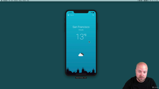 Quasar V1: Weather App for Mobile, Desktop & Web (Vue JS 2) – Screenshot 2