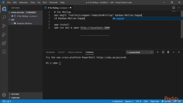 Svelte.js 3 and Sapper Projects – Screenshot 3
