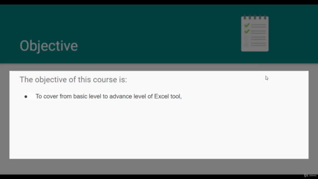 Microsoft Excel for Data Analytics – Screenshot 1