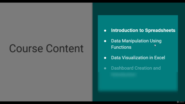 Microsoft Excel for Data Analytics – Screenshot 2