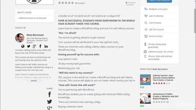 WordPress for Beginners: Designing a Blog with Zero Coding – Screenshot 1