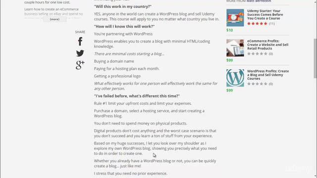 WordPress for Beginners: Designing a Blog with Zero Coding – Screenshot 2