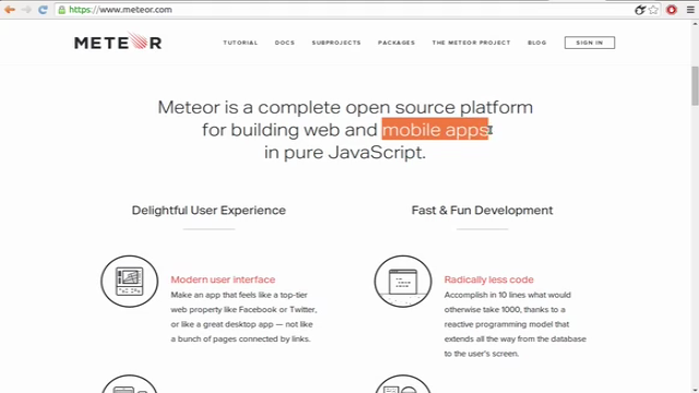 Build your first real-time web application with MeteorJS – Screenshot 2