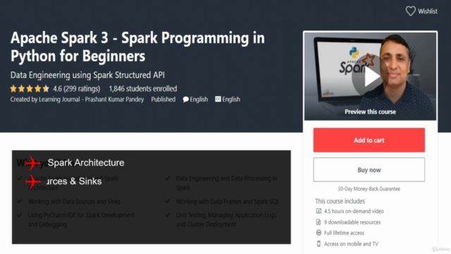 PySpark - Apache Spark Programming in Python for beginners – Screenshot 2