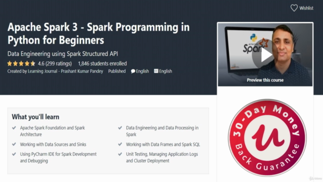 PySpark - Apache Spark Programming in Python for beginners – Screenshot 4