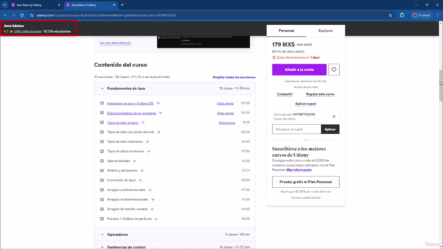 Curso Java: Fundamentos a Avanzado con Azure – Screenshot 2