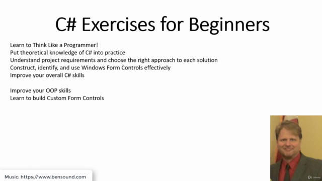 Visual C# with WinForms Step by Step Projects for Beginners – Screenshot 2
