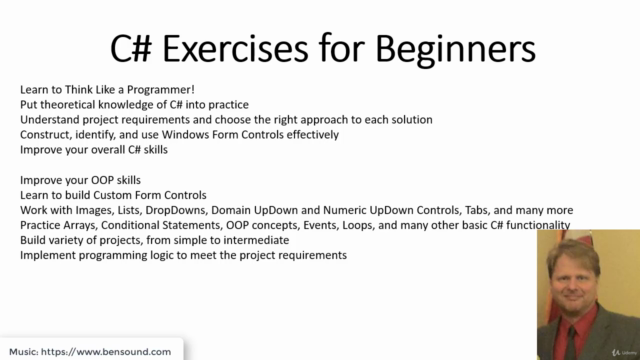 Visual C# with WinForms Step by Step Projects for Beginners – Screenshot 3