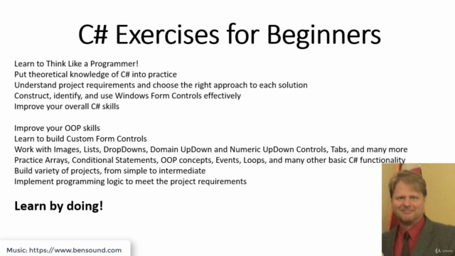 Visual C# with WinForms Step by Step Projects for Beginners – Screenshot 4
