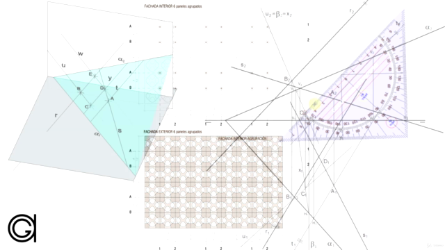 Curso básico de Sistema Diédrico – Screenshot 1