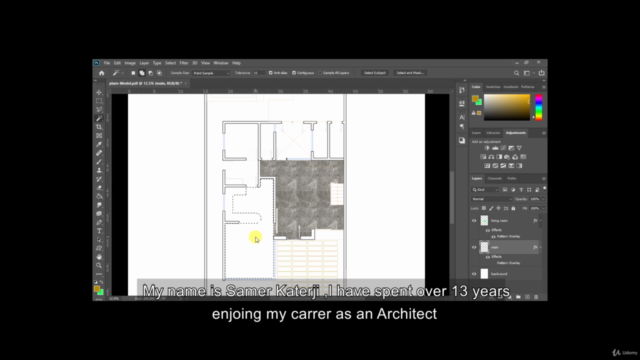 Rendering Architectural Plans using Photoshop - Screenshot_03