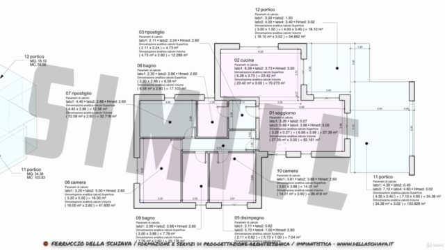 Revit. Masse per il calcolo analitico di superfici e volumi. – Screenshot 4