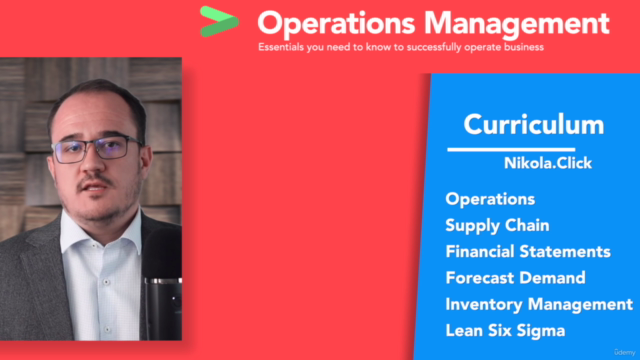 The Operations Management Essential Training – Screenshot 3