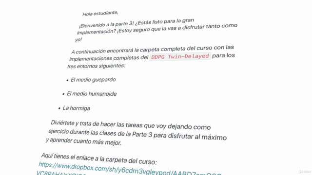 Aprendizaje por Refuerzo Profundo 2.0 en Python – Screenshot 3