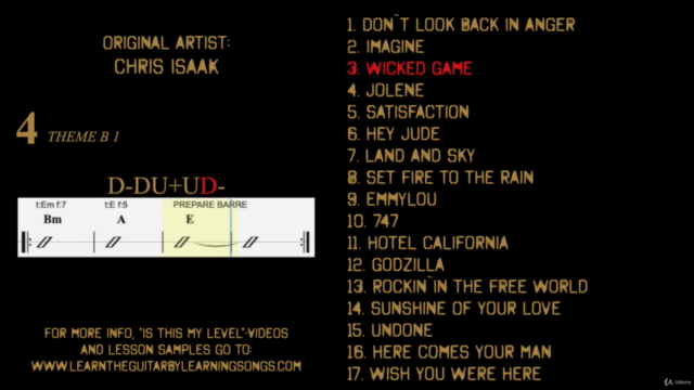 Learn The Guitar By Learning Songs - LEVEL 2 – Screenshot 1