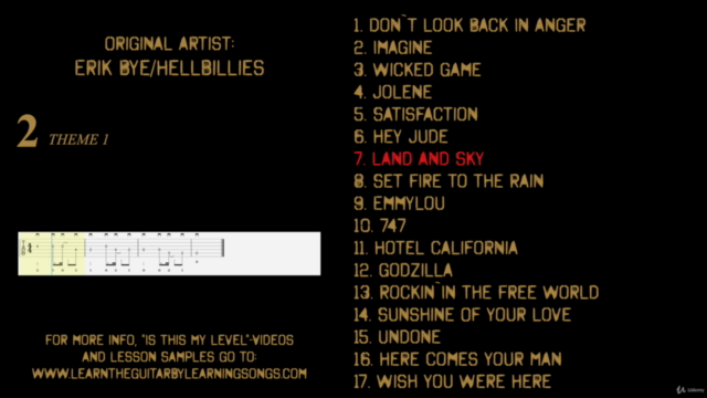 Learn The Guitar By Learning Songs - LEVEL 2 – Screenshot 2