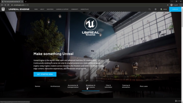 Unreal Engine 4 - Kurs od Podstaw Tworzenie Gier i Aplikacji - Screenshot_02