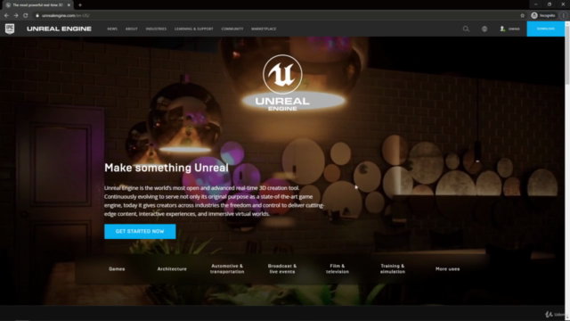 Unreal Engine 4 - Kurs od Podstaw Tworzenie Gier i Aplikacji - Screenshot_03