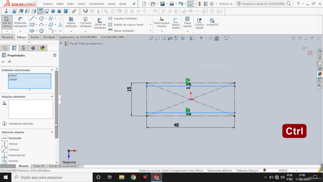 Solidworks | Teoria e Prática sem enrolação + Apostila – Screenshot 1