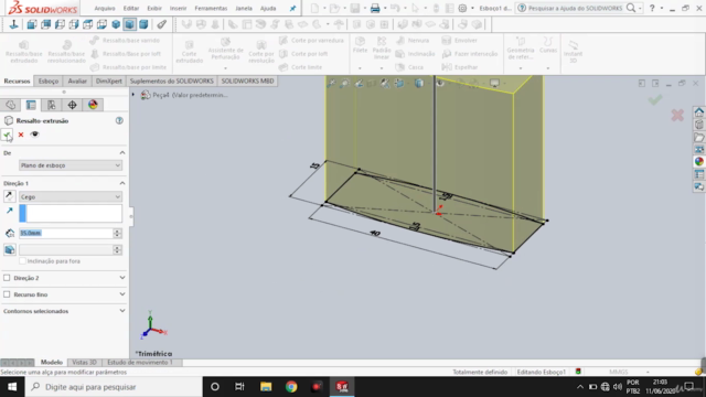 Solidworks | Teoria e Prática sem enrolação + Apostila – Screenshot 2